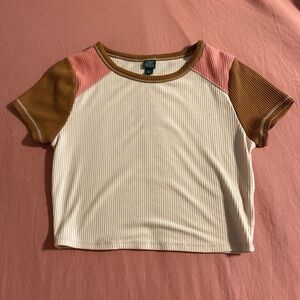 Wild Fable cropped t-shirt